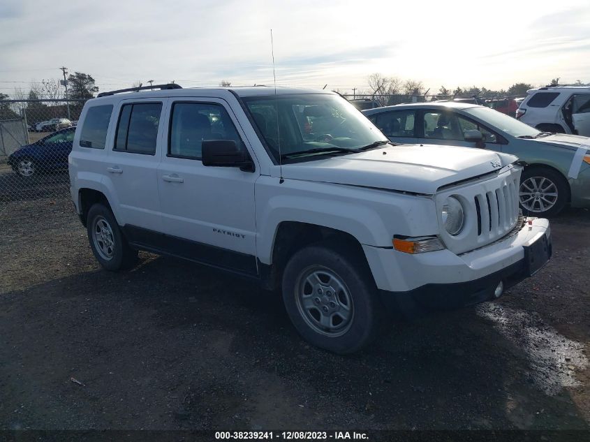 2016 JEEP PATRIOT SPORT - 1C4NJRBBXGD782817