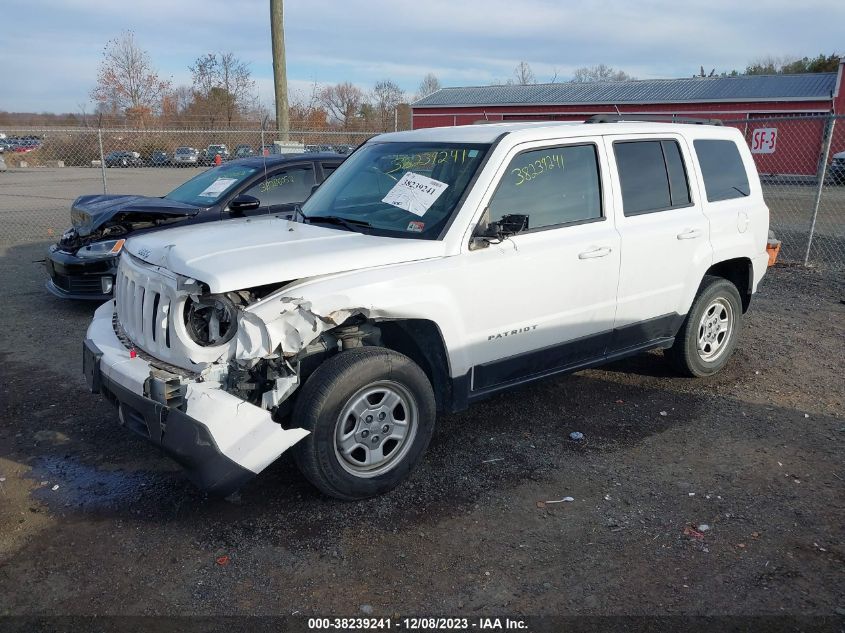 2016 JEEP PATRIOT SPORT - 1C4NJRBBXGD782817