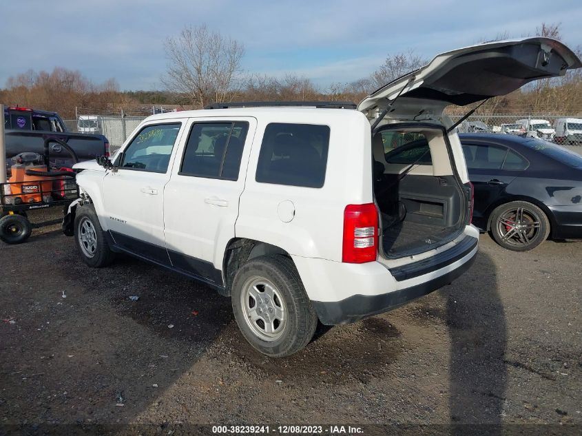 2016 JEEP PATRIOT SPORT - 1C4NJRBBXGD782817