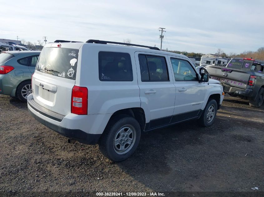 2016 JEEP PATRIOT SPORT - 1C4NJRBBXGD782817