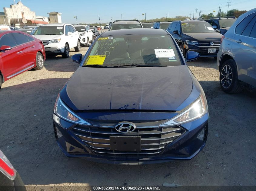 2020 HYUNDAI ELANTRA SEL/VALUE/LIMITED - 5NPD84LF2LH549496