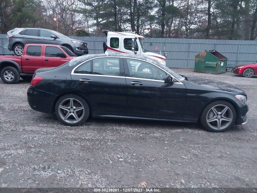 2015 MERCEDES-BENZ C 400 4MATIC - 55SWF6GB0FU032698