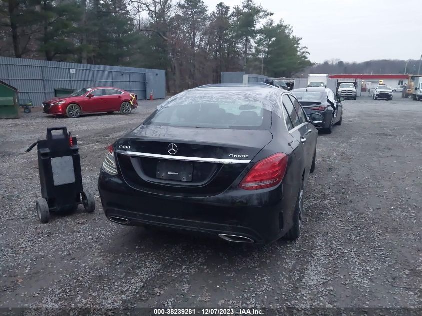 2015 MERCEDES-BENZ C 400 4MATIC - 55SWF6GB0FU032698
