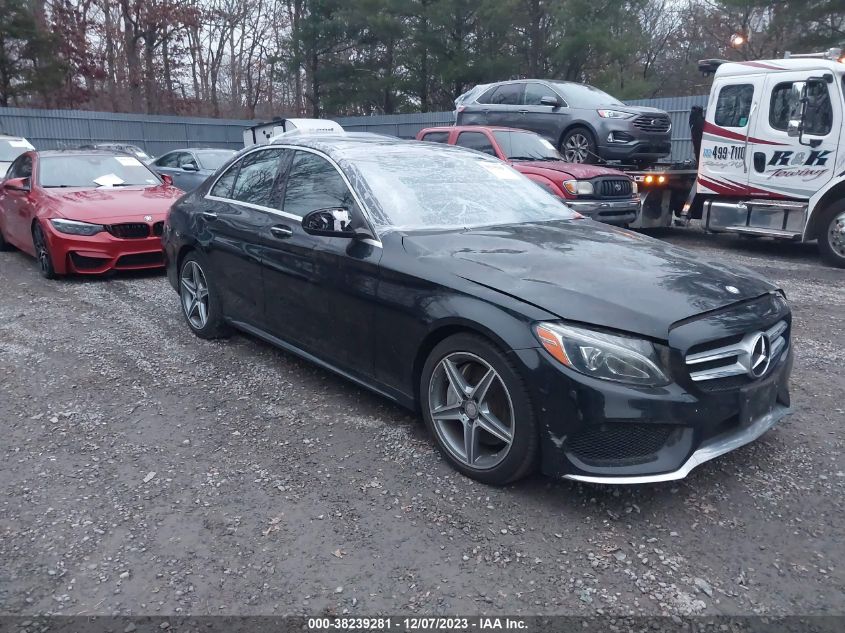 2015 MERCEDES-BENZ C 400 4MATIC - 55SWF6GB0FU032698
