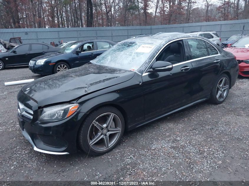 2015 MERCEDES-BENZ C 400 4MATIC - 55SWF6GB0FU032698