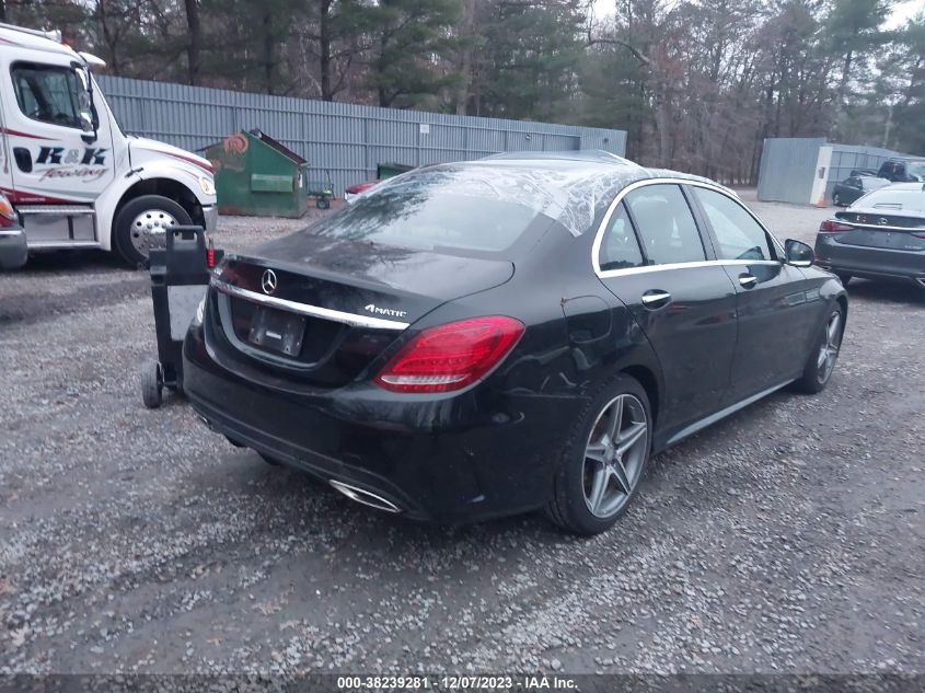 2015 MERCEDES-BENZ C 400 4MATIC - 55SWF6GB0FU032698