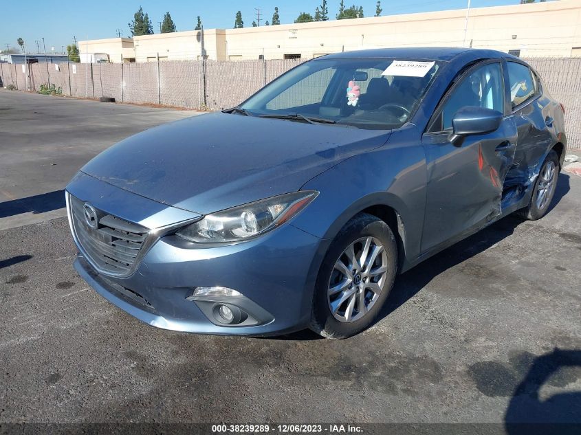 2015 MAZDA MAZDA3 I GRAND TOURING - JM1BM1M75F1250329