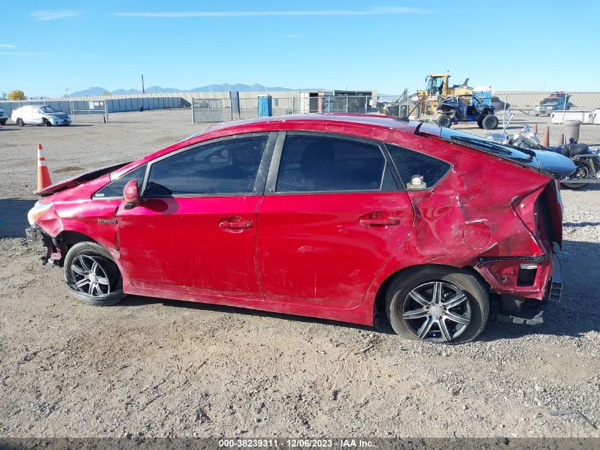 2014 TOYOTA PRIUS - JTDKN3DU9E1757490