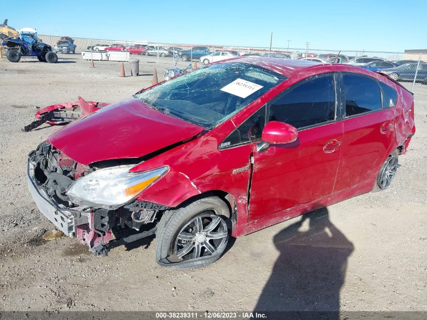 2014 TOYOTA PRIUS - JTDKN3DU9E1757490