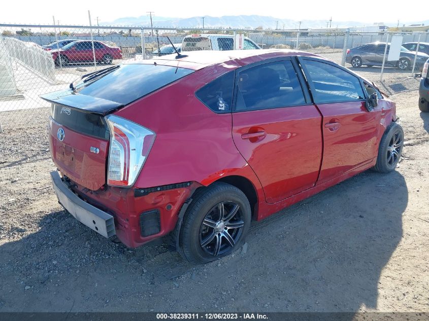 2014 TOYOTA PRIUS - JTDKN3DU9E1757490