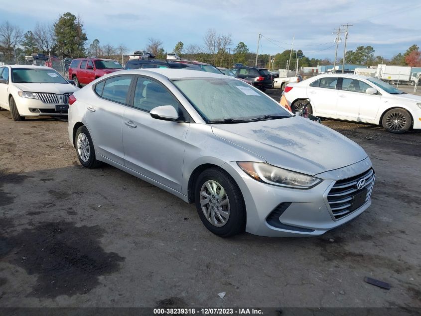 2017 HYUNDAI ELANTRA SE - KMHD74LF5HU075121