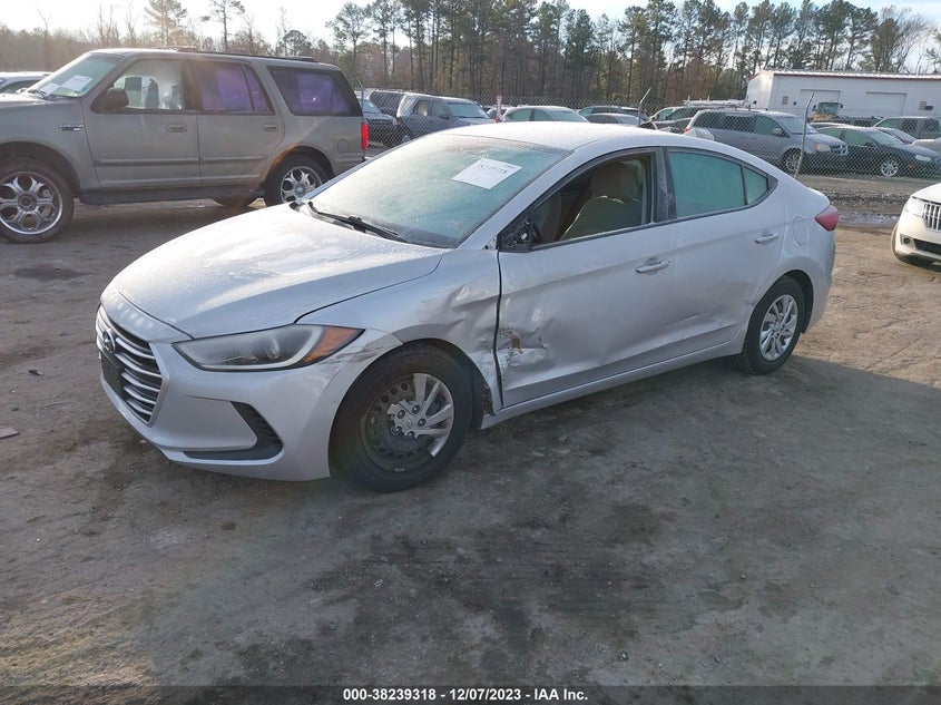 VIN KMHD74LF5HU075121 2017 HYUNDAI ELANTRA SE