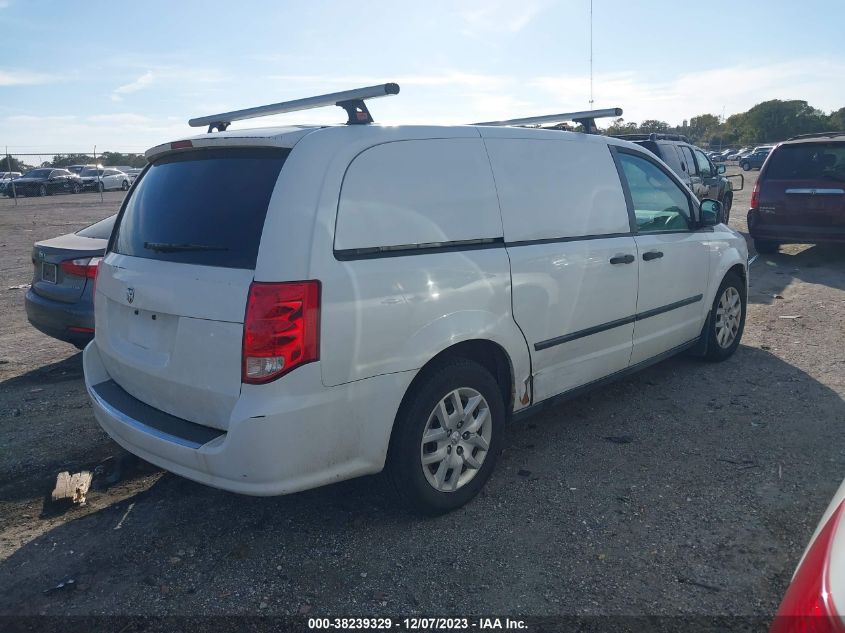 2014 RAM CARGO TRADESMAN 2C4JRGAG8ER180324