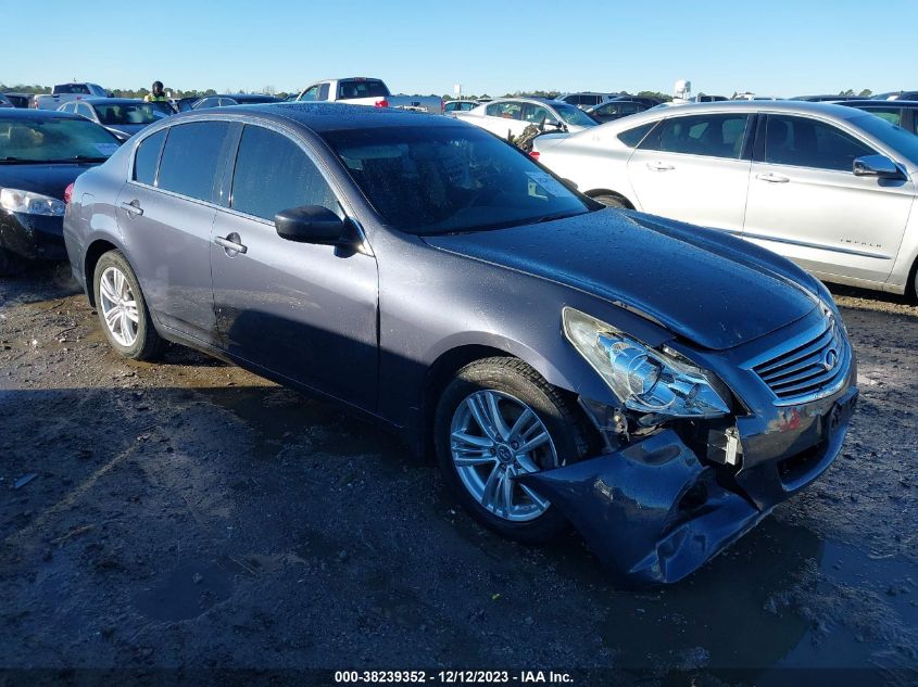 2013 INFINITI G37X X - JN1CV6AR1DM354822