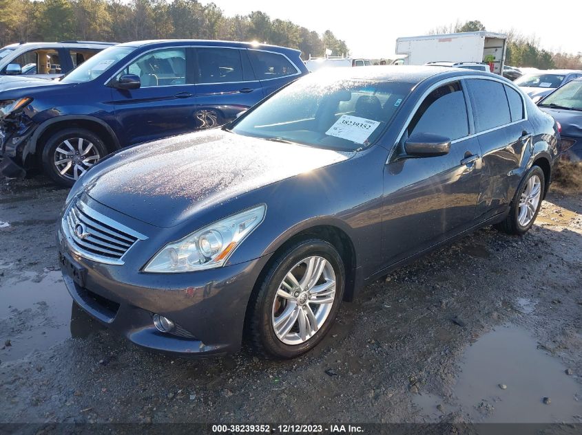 2013 INFINITI G37X X - JN1CV6AR1DM354822