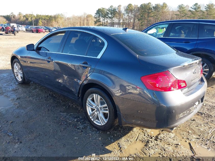2013 INFINITI G37X X - JN1CV6AR1DM354822