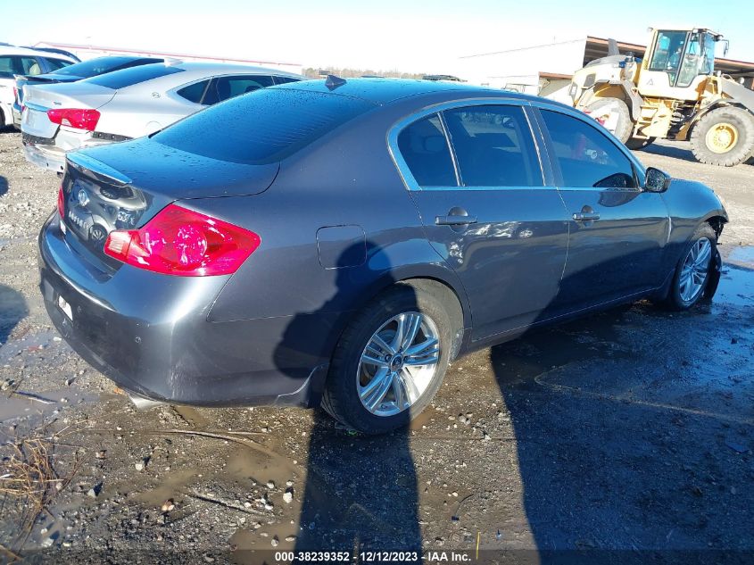 2013 INFINITI G37X X - JN1CV6AR1DM354822