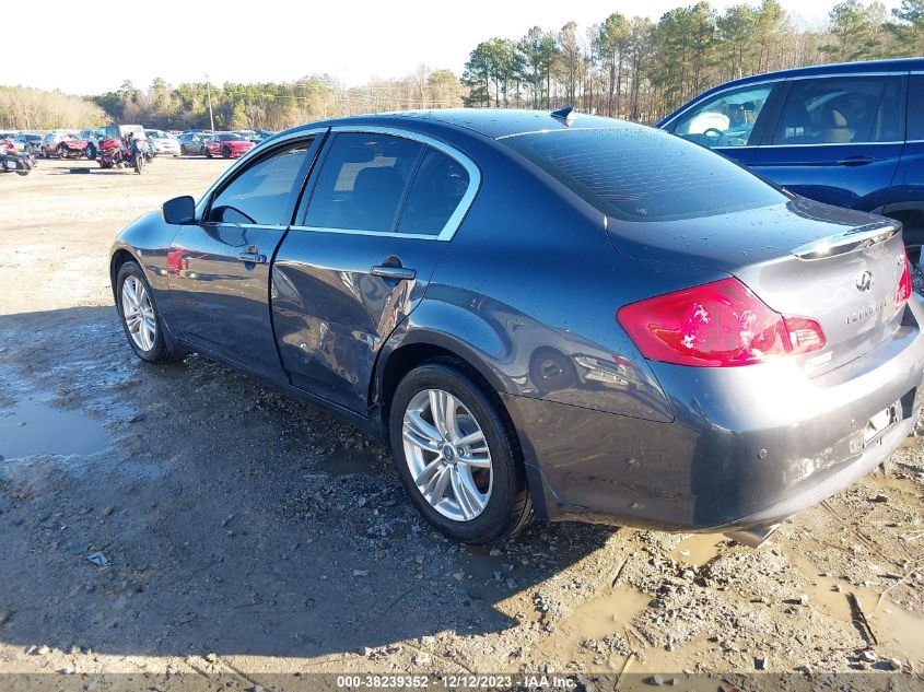2013 INFINITI G37X X - JN1CV6AR1DM354822