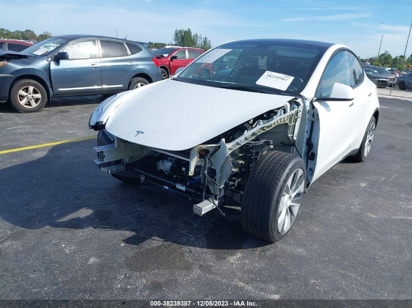 2023 TESLA MODEL Y - 7SAYGDEE7PA075137