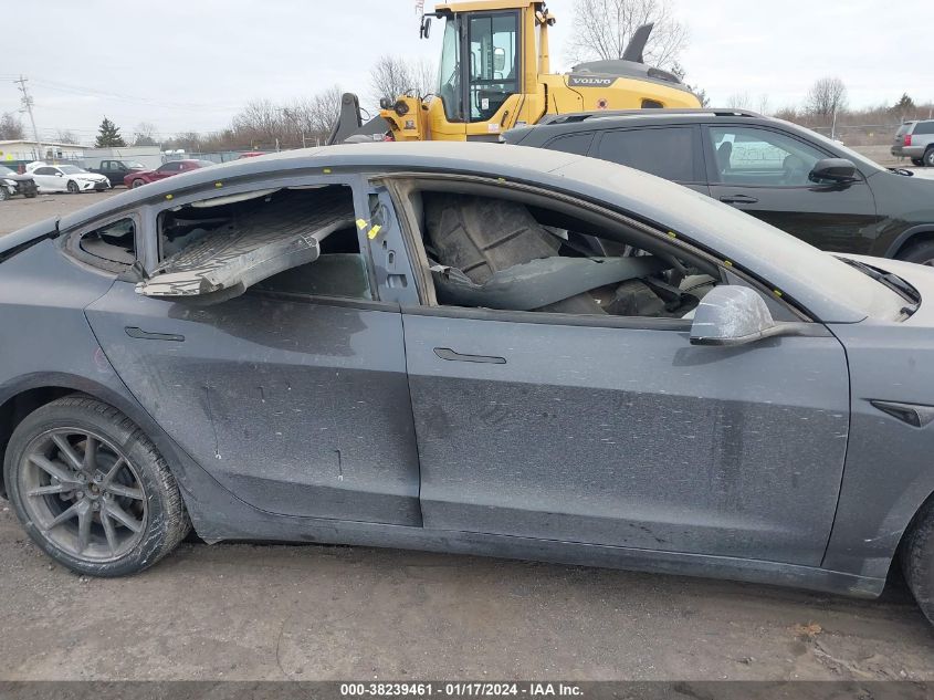 2022 TESLA MODEL 3 - 5YJ3E1EB1NF230847