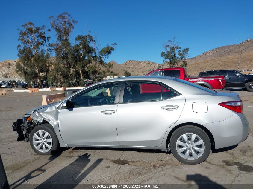 2016 TOYOTA COROLLA LE - 5YFBURHE3GP511249