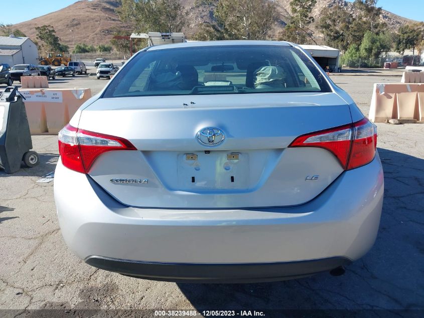 2016 TOYOTA COROLLA LE - 5YFBURHE3GP511249