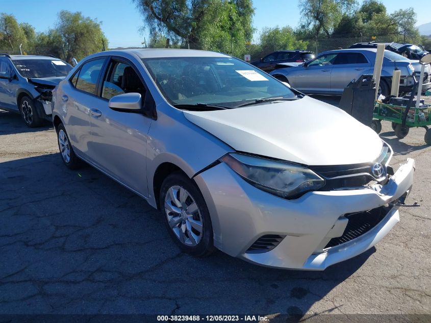 2016 TOYOTA COROLLA LE - 5YFBURHE3GP511249