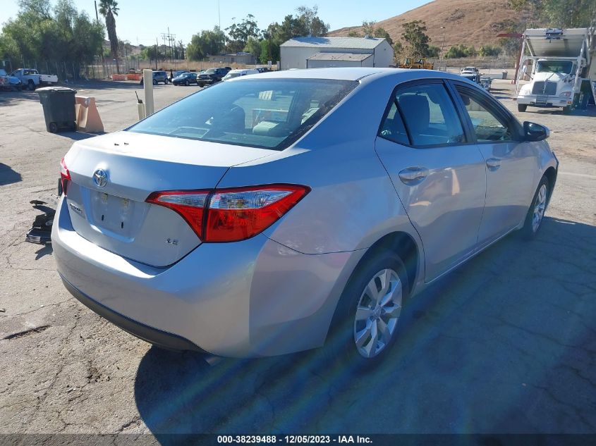 2016 TOYOTA COROLLA LE - 5YFBURHE3GP511249