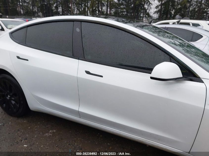 2022 TESLA MODEL 3 - 5YJ3E1EA4NF236682