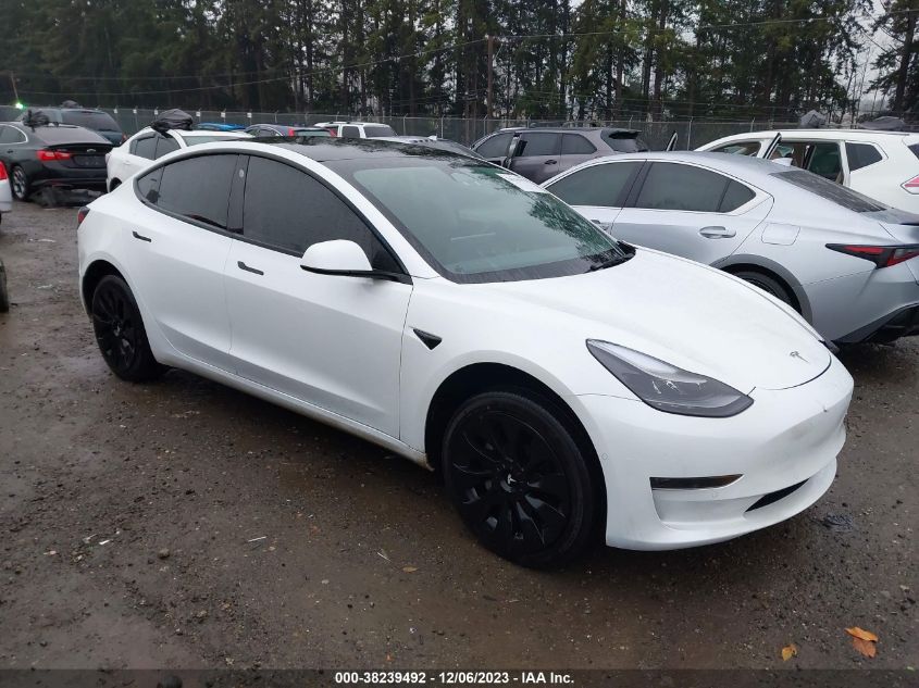 2022 TESLA MODEL 3 - 5YJ3E1EA4NF236682
