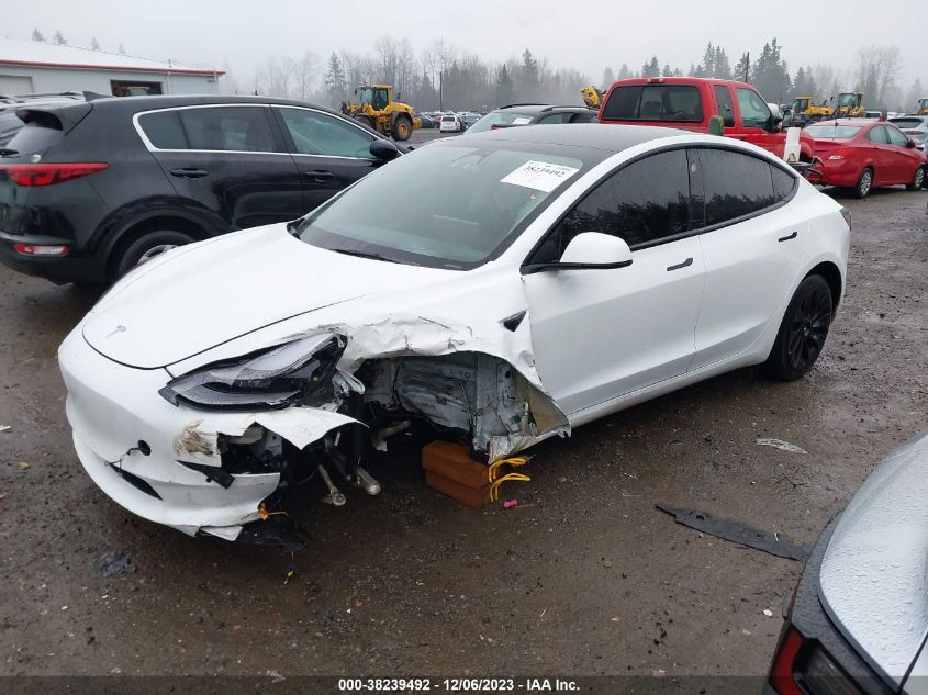2022 TESLA MODEL 3 - 5YJ3E1EA4NF236682