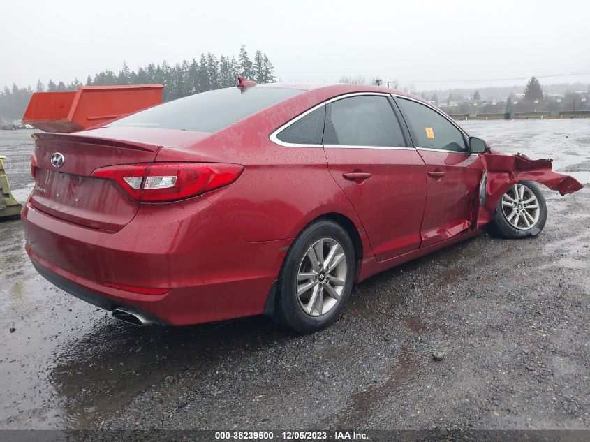 2016 HYUNDAI SONATA SE - 5NPE24AF2GH296002