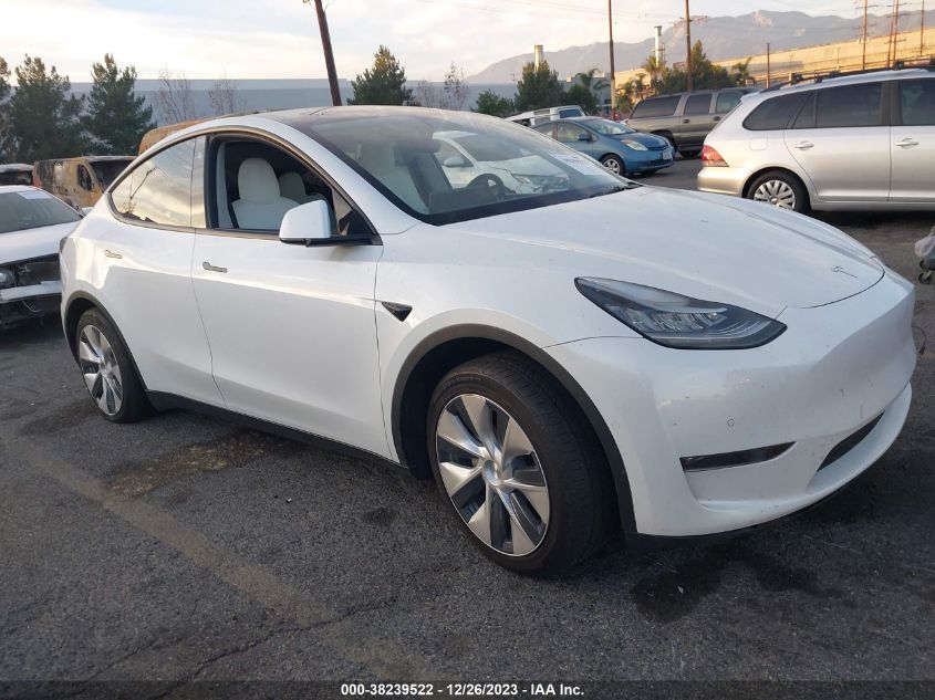 2022 TESLA MODEL Y LONG RANGE - 7SAYGDEE3NF369814