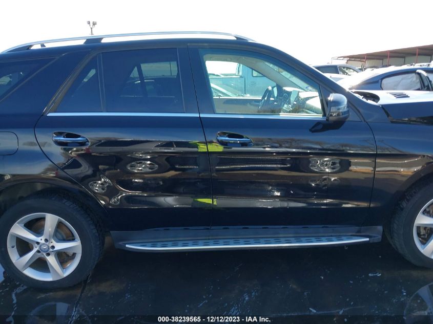 2016 MERCEDES-BENZ GLE 300D 4MATIC - 4JGDA0EB2GA626674