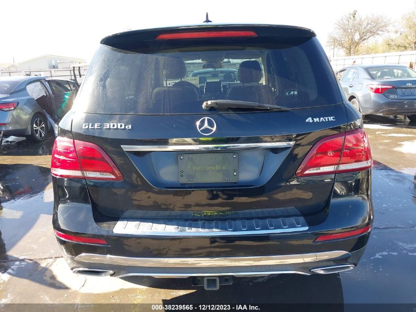 2016 MERCEDES-BENZ GLE 300D 4MATIC - 4JGDA0EB2GA626674