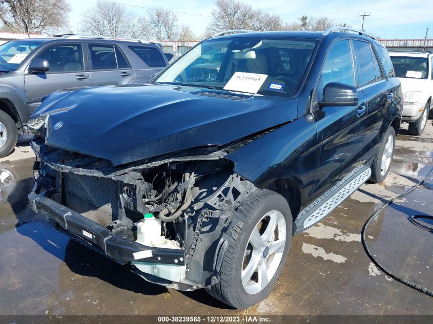 2016 MERCEDES-BENZ GLE 300D 4MATIC - 4JGDA0EB2GA626674