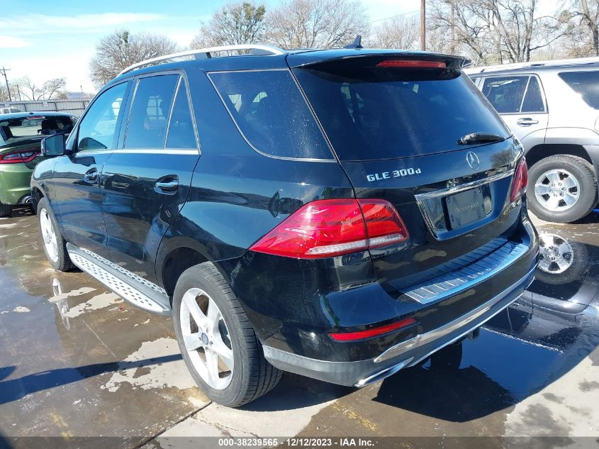 2016 MERCEDES-BENZ GLE 300D 4MATIC - 4JGDA0EB2GA626674