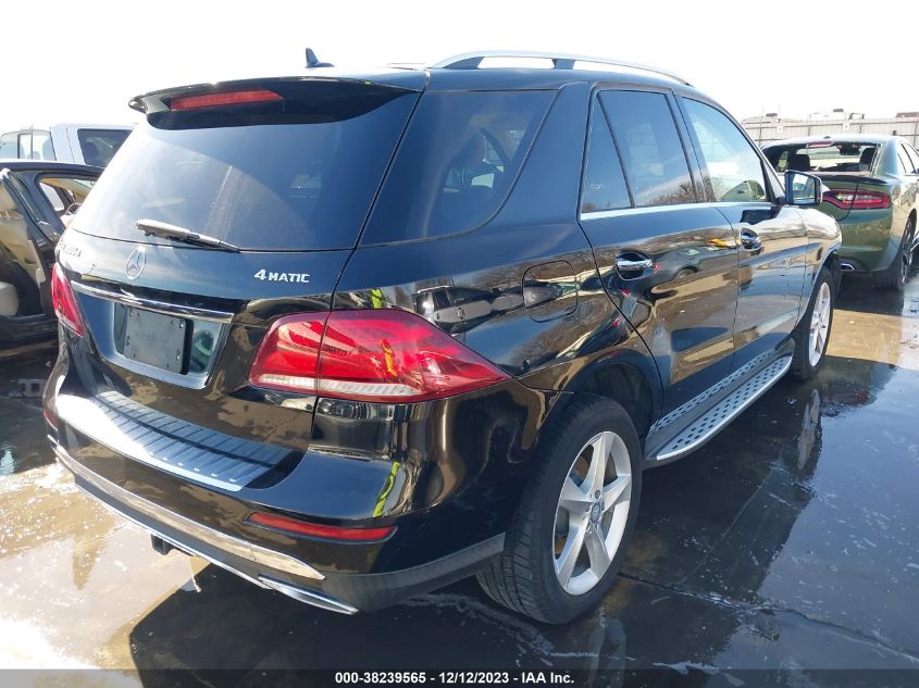 2016 MERCEDES-BENZ GLE 300D 4MATIC - 4JGDA0EB2GA626674