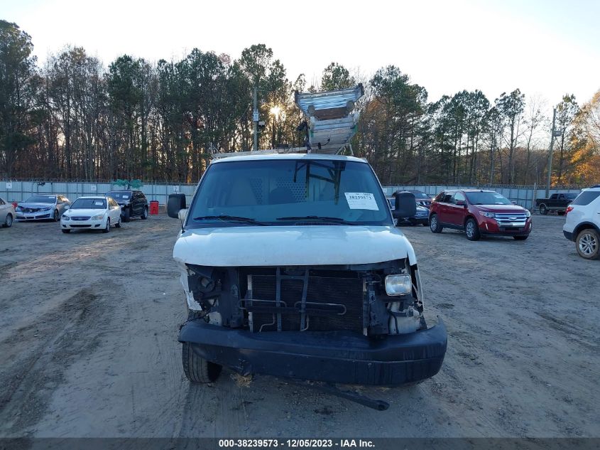 2016 CHEVROLET EXPRESS 2500 WORK VAN - 1GCWGAFF6G1214437