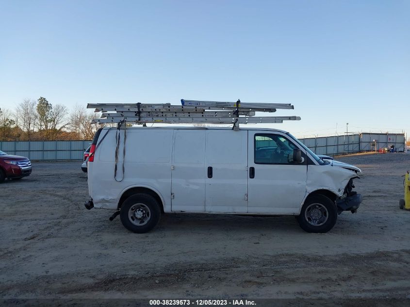 2016 CHEVROLET EXPRESS 2500 WORK VAN - 1GCWGAFF6G1214437