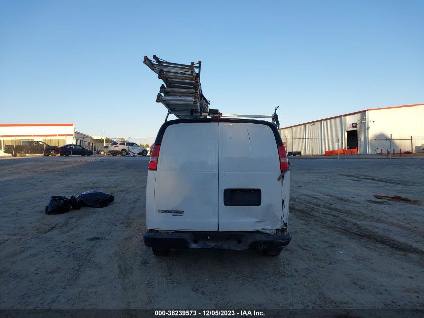 2016 CHEVROLET EXPRESS 2500 WORK VAN - 1GCWGAFF6G1214437