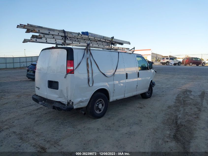 2016 CHEVROLET EXPRESS 2500 WORK VAN - 1GCWGAFF6G1214437