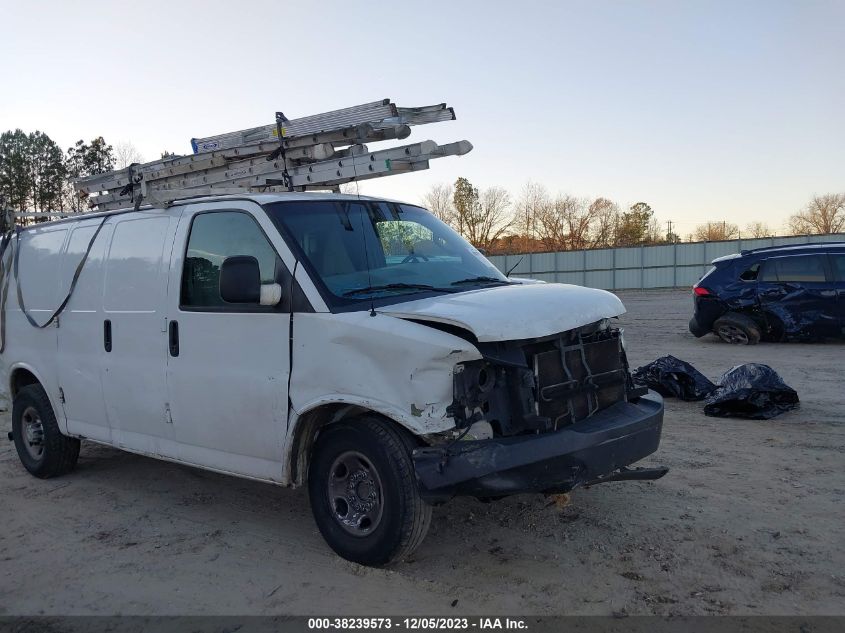 2016 CHEVROLET EXPRESS 2500 WORK VAN - 1GCWGAFF6G1214437