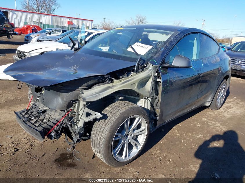 2022 TESLA MODEL Y - 7SAYGDEE4NA021209