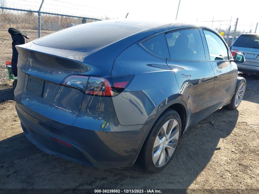 2022 TESLA MODEL Y - 7SAYGDEE4NA021209