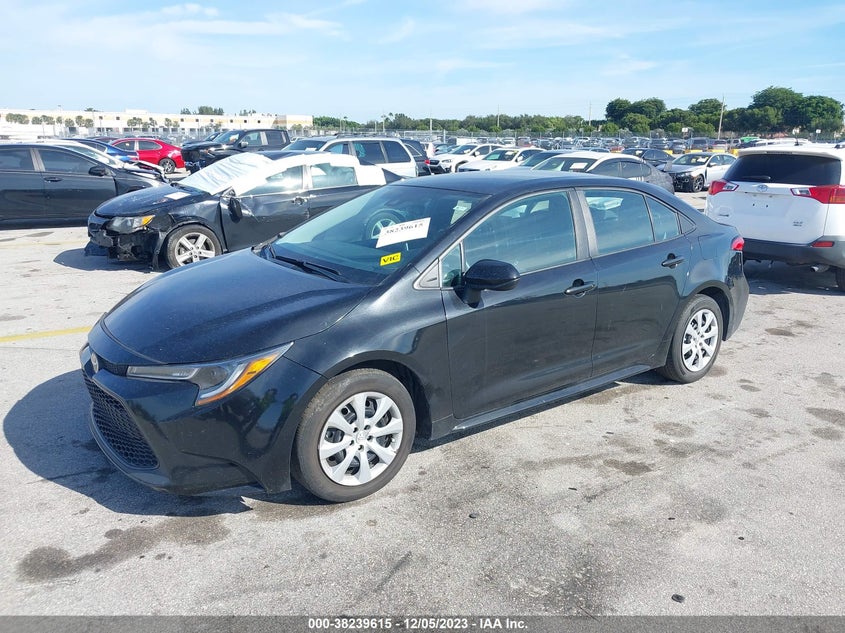 VIN 5YFEPMAE6MP241771 2021 TOYOTA COROLLA LE