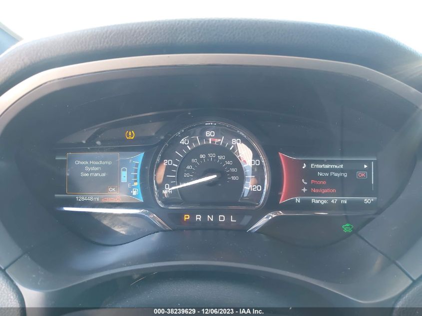 2017 LINCOLN MKZ HYBRID SELECT 3LN6L5LU4HR629412