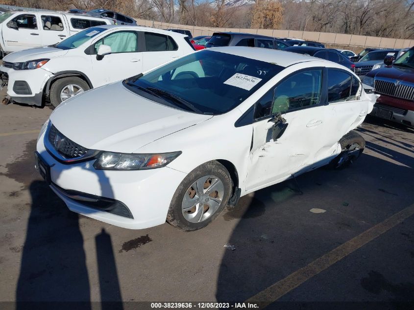 2015 HONDA CIVIC LX - 19XFB2F5XFE009016