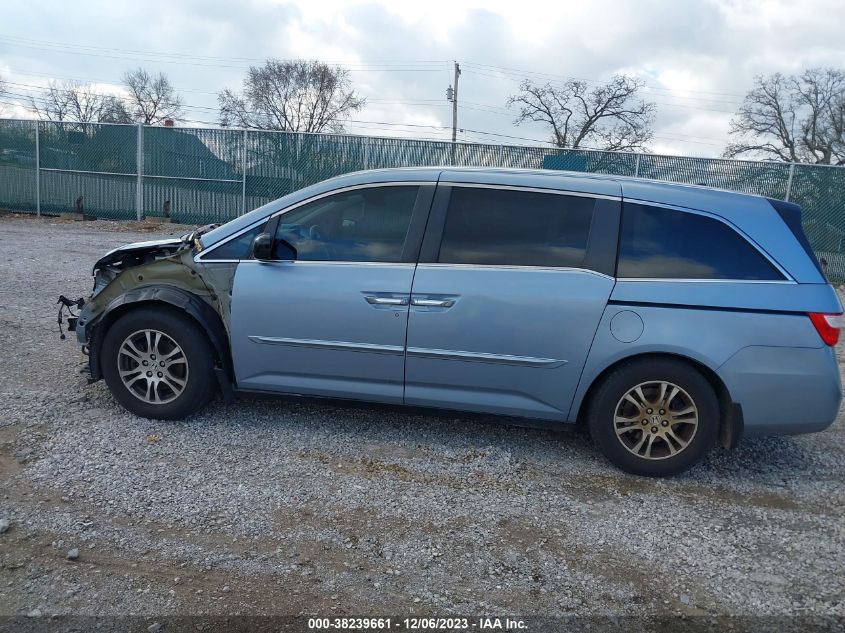 2013 HONDA ODYSSEY EXL - 5FNRL5H62DB047638