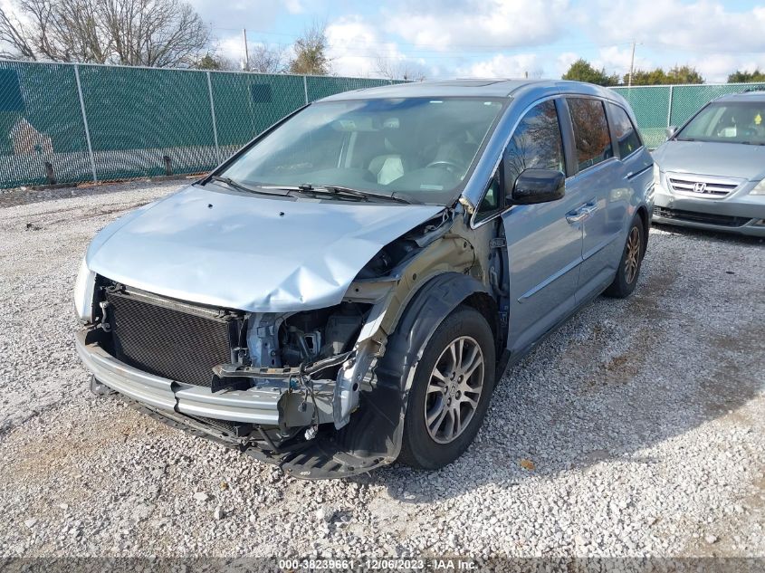 2013 HONDA ODYSSEY EXL - 5FNRL5H62DB047638